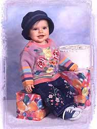 One of my one year-old portraits