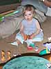 Playing with Grandpa and Noah's Ark