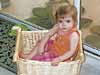 Sitting in a basket